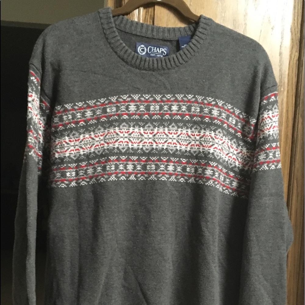 Chaps Men’s Crewneck Sweater Large